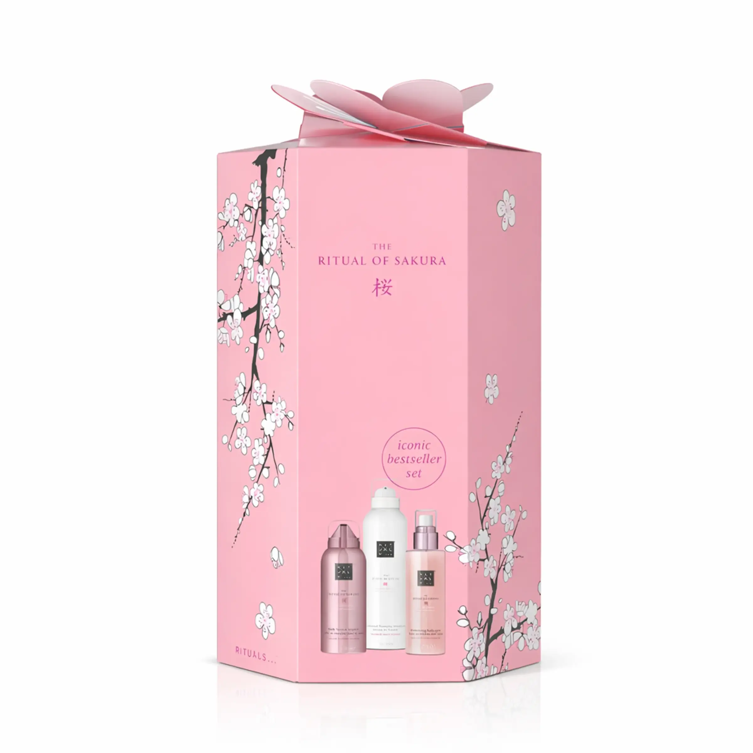 Подарунковий набір для жінок Rituals The Ritual of Sakura Iconic Bestseller Gift Set (3 одиниці) 