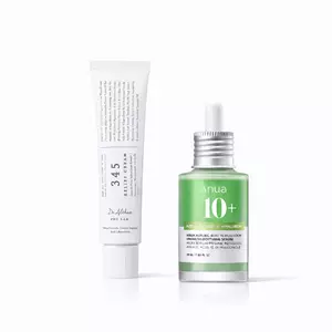 Комплекс ANTI-ACNE (серум + крем) для жирної та проблемної шкіри: ANUA Azelaic Acid 10% Soothing Serum & DR.ALTHEA 345 Relief Cream.
