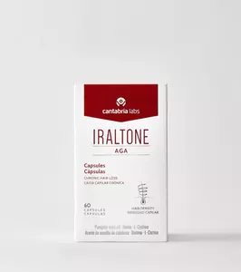 Капсули для боротьби з хронічною втратою волосся Cantabria Labs IRALTONE AGA Capsules, 60 шт.