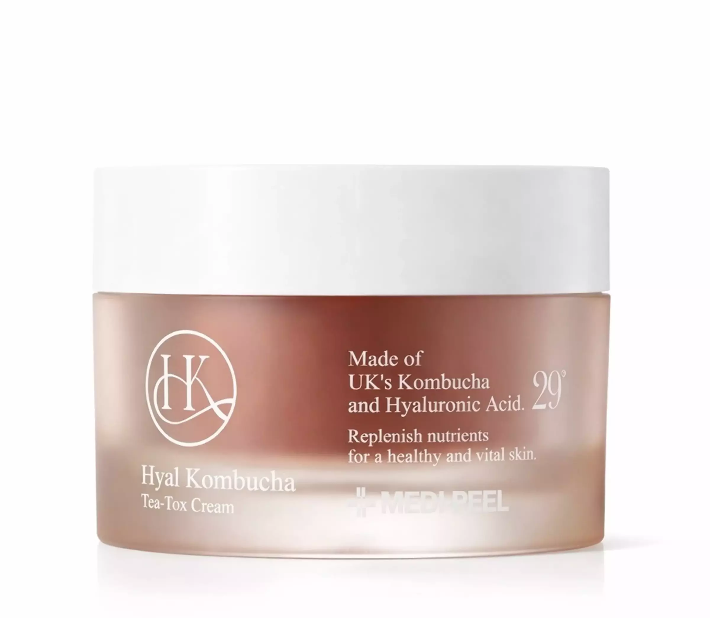 Ампульний гель-крем для обличчя з комбучою MEDI-PEEL Hyal Kombucha Tea-Tox Cream, 50 мл