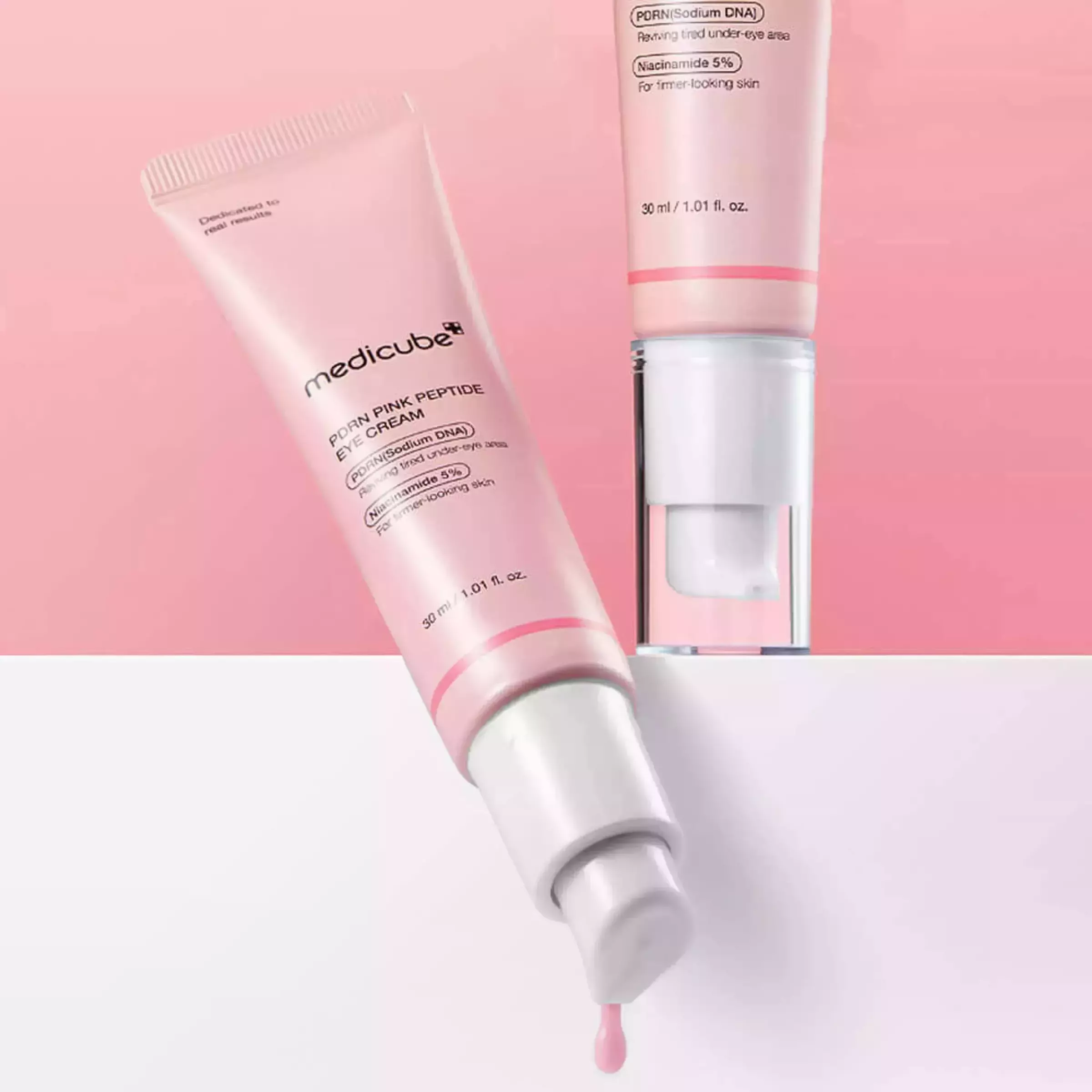 Антивіковий крем для шкіри навколо очей Medicube PDRN Pink Peptide Eye Cream, 30 ml