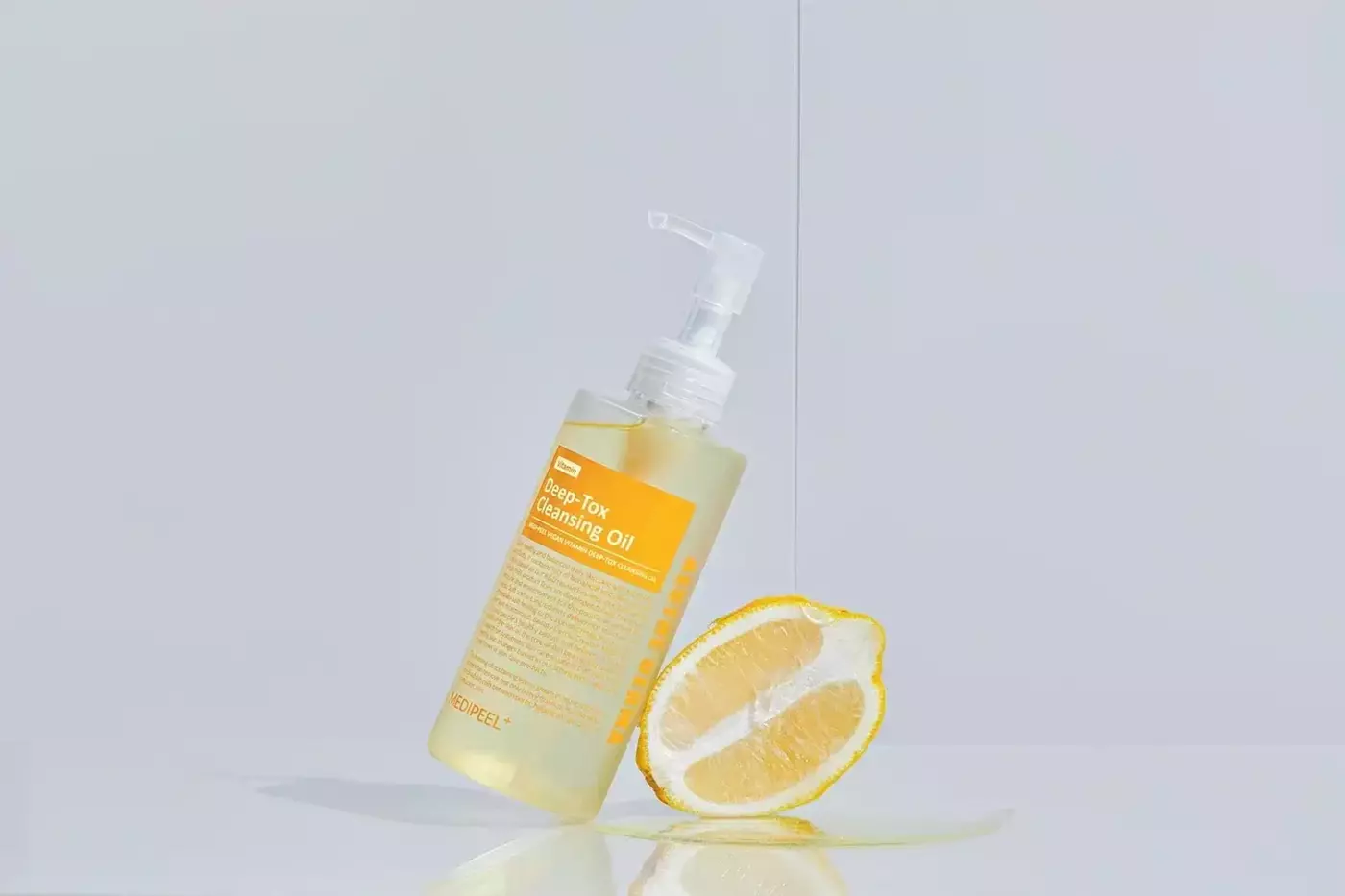 Гідрофільна олія для обличчя з вітамінами та ліпосомами Medi-Peel Vegan Vitamin Deep-Tox Cleansing Oil, 200 мл