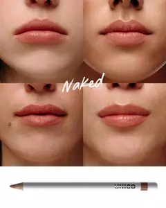 Високопігментований олівець для губ UNICO LIP PENCIL with peptides NAKED
