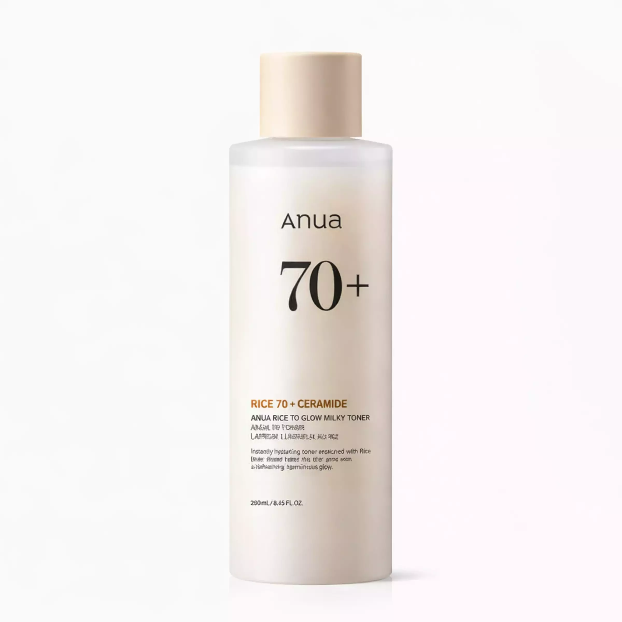 Живильний тонер з рисовим екстрактом і керамідами Anua Rice 70 Glow Milky Toner, 250 ml