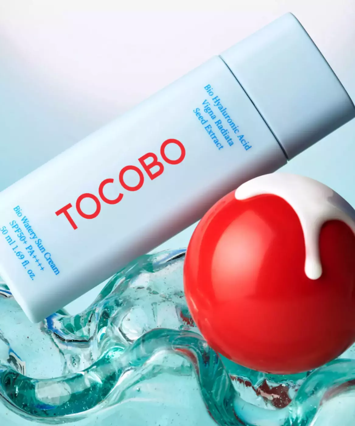 Легкий зволожуючий сонцезахисний крем Tocobo Bio Watery Sun Cream SPF50+/PA++++, 50 мл