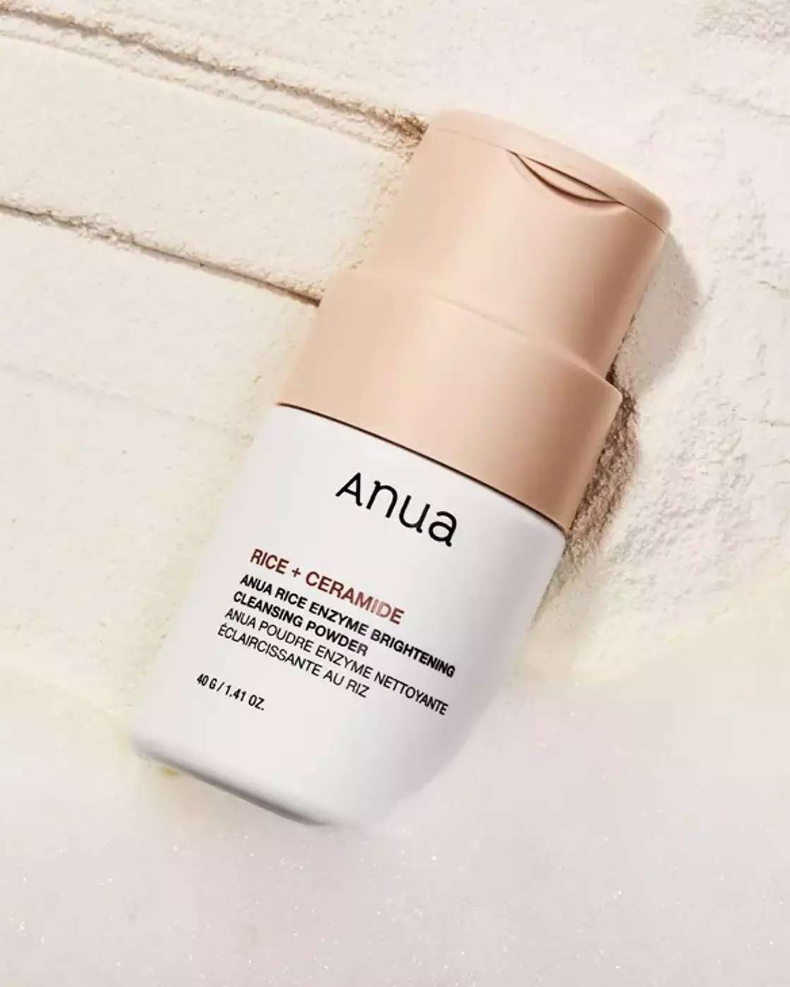 Ензимна пудра для обличчя ANUA Rice Enzyme Brightening Cleansing Powder, 40 g