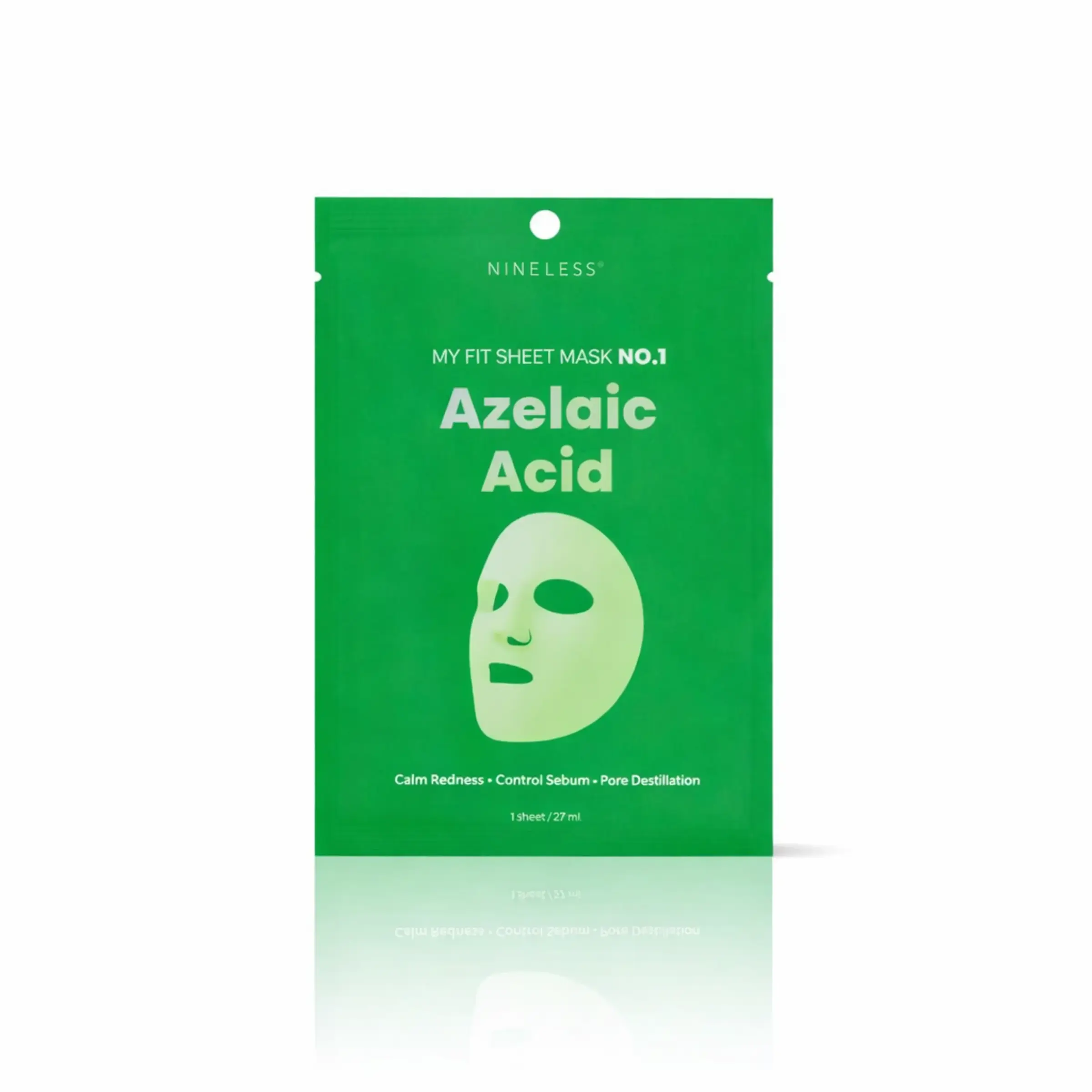 Тканинна маска з азелаїновою кислотою Nineless My Fit Sheet Mask No.1 Azelaic Acid, 30 мл 