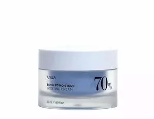 Заспокійливий крем із березовим соком ANUA Birch 70% Boosting Cream Moisture, 50 мл 