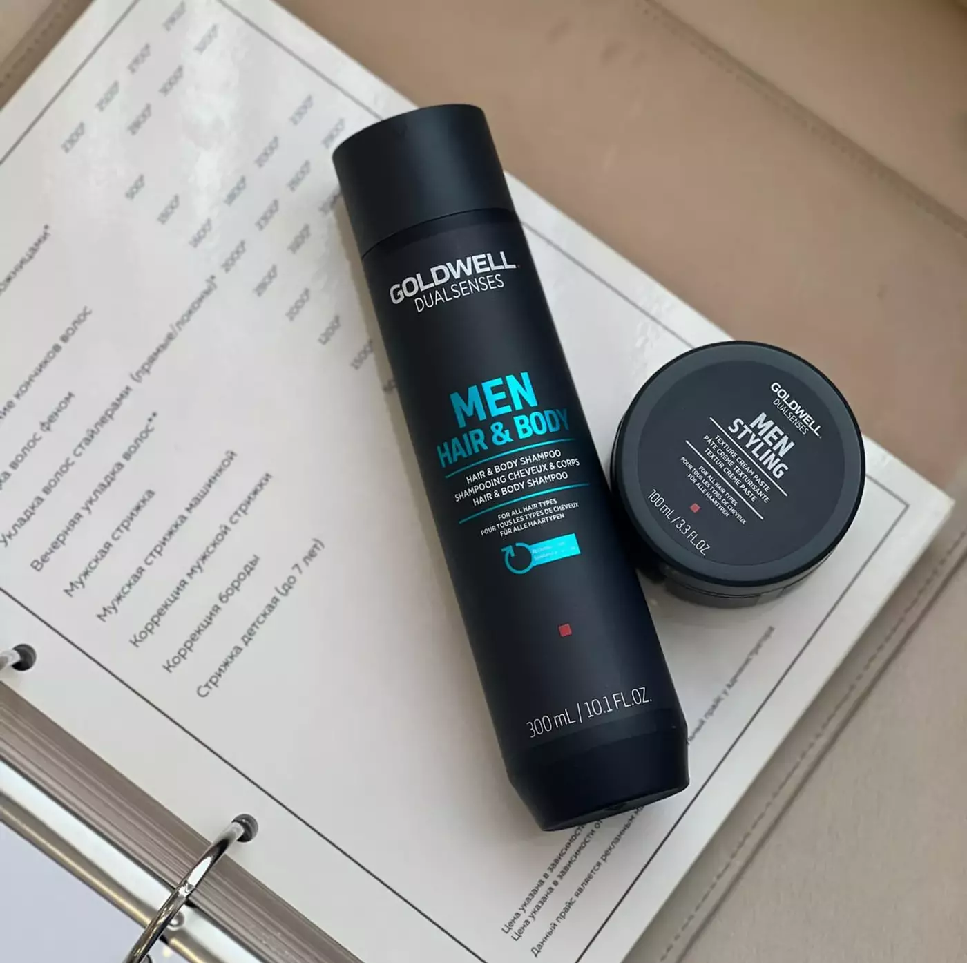 Шампунь і гель для душу для чоловіків GOLDWELL DUALSENSES MEN HAIR&BODY 