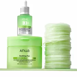 Тонер-пади проти почервонінь з азелаїновою кислотою Anua Azelaic 10 Hyaluron Redness Soothing Pad 90 шт