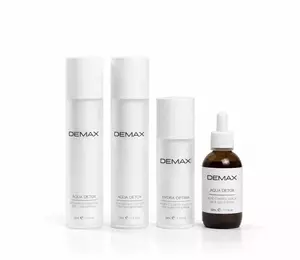 Набір для корекції запалень, акне, постакне, демодексу та розацеа Demax Aqua Detox (4 одиниці)