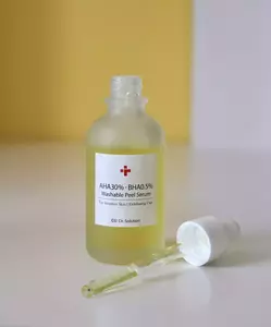 Пілінг-сироватка з АНА 30% та ВНА 0,5% кислотами CUskin Dr.Solution AHA 30% BНА 0.5% Washable Peel Serum, 50 мл