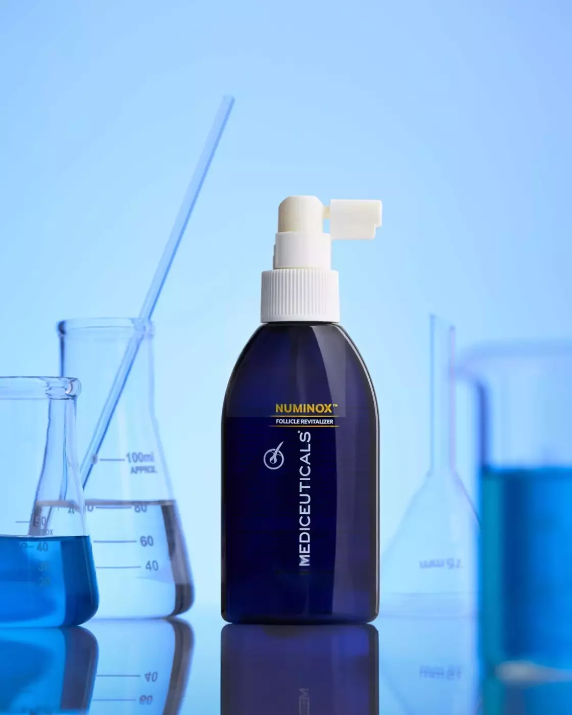 Стимулююча сироватка Mediceuticals Numinox™ для росту волосся і здоров'я шкіри голови при АГА, 125 мл