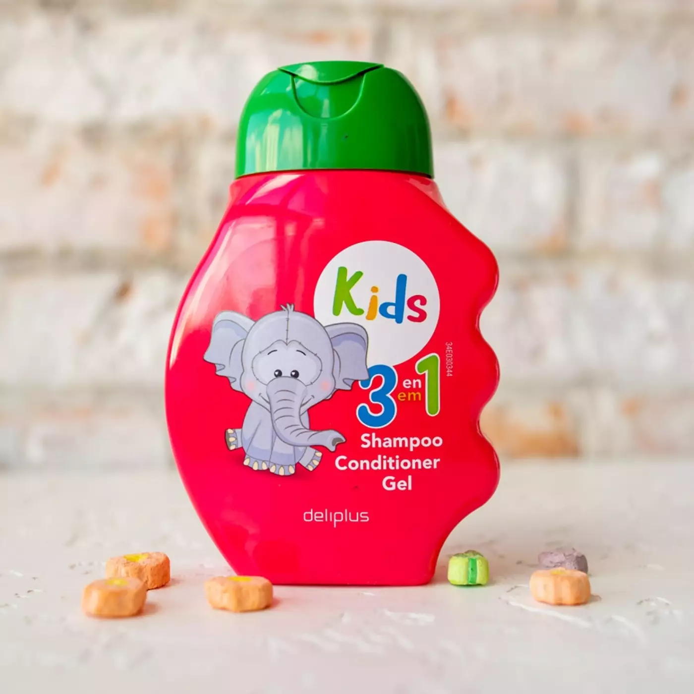 Дитячий шампунь 3-в-1 Deliplus Kids 3-in-One Shampoo, Conditioner, Gel, 300 ml 