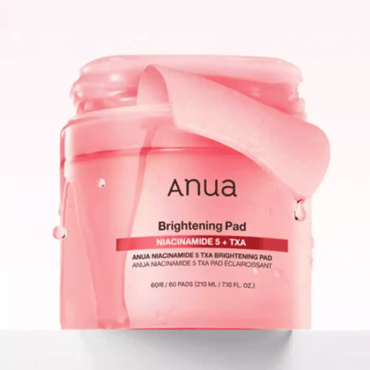 Пади для рівного тону з ніацинамідом та TXA Anua Niacinamide 5 TXA Brightening Pad 60 шт.