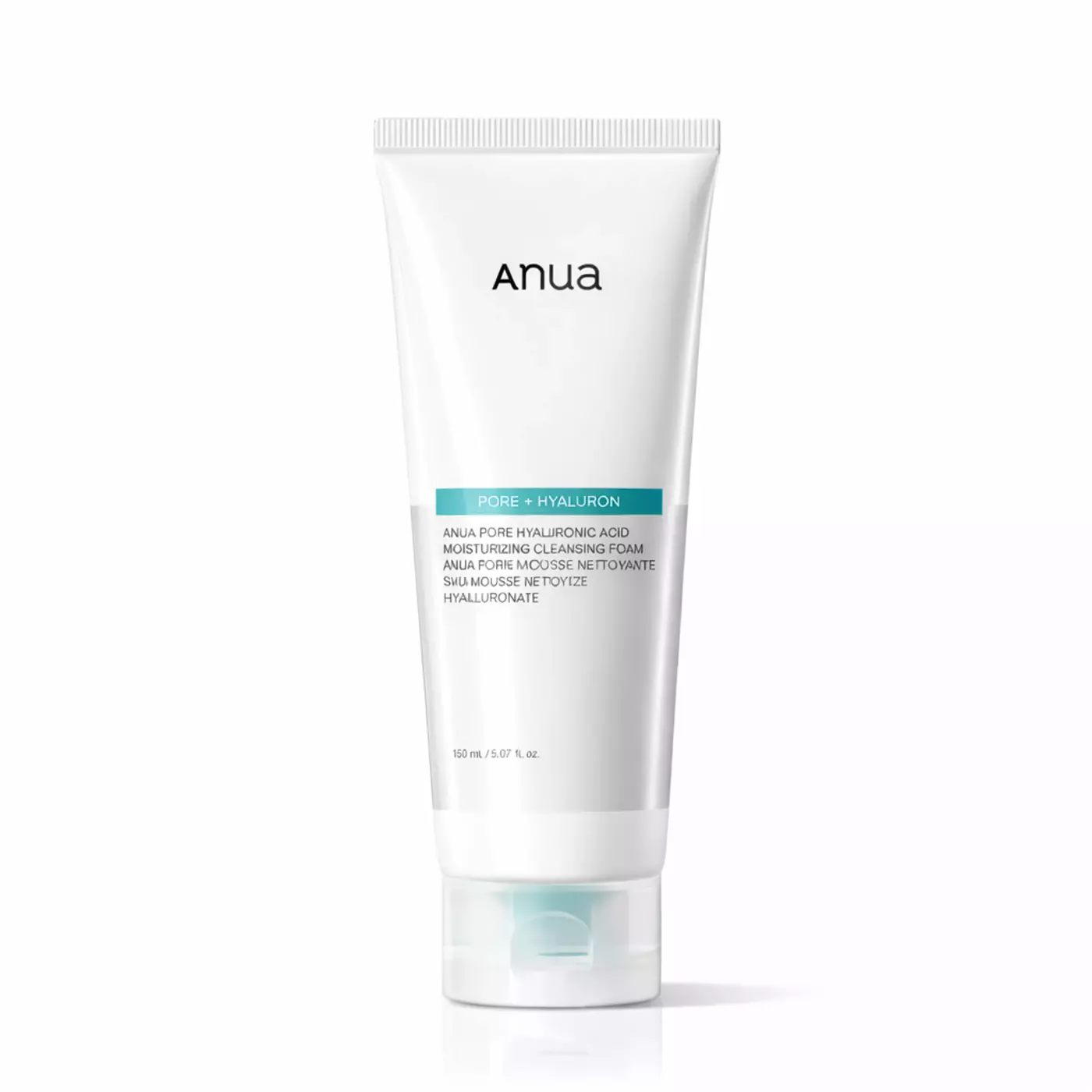  пінка для очищення шкіри з PDRN та гіалуроновою кислотою Anua PDRN Hyaluronic Acid Moisturizing Cleansing Foam, 150 мл