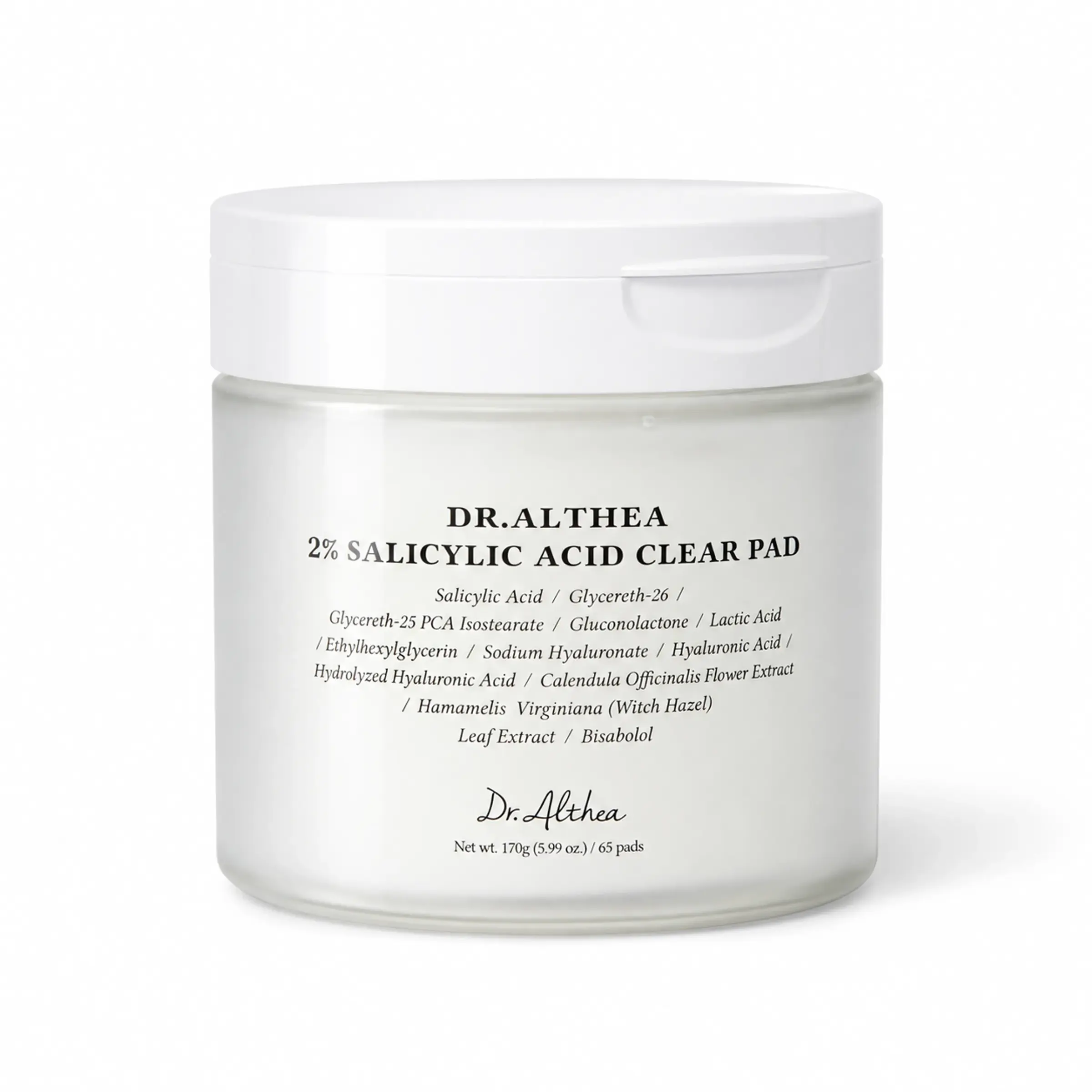 Відлущувальні педи Dr.Althea 2% Salicylic Acid Clear Pad 170 g (60 шт.)