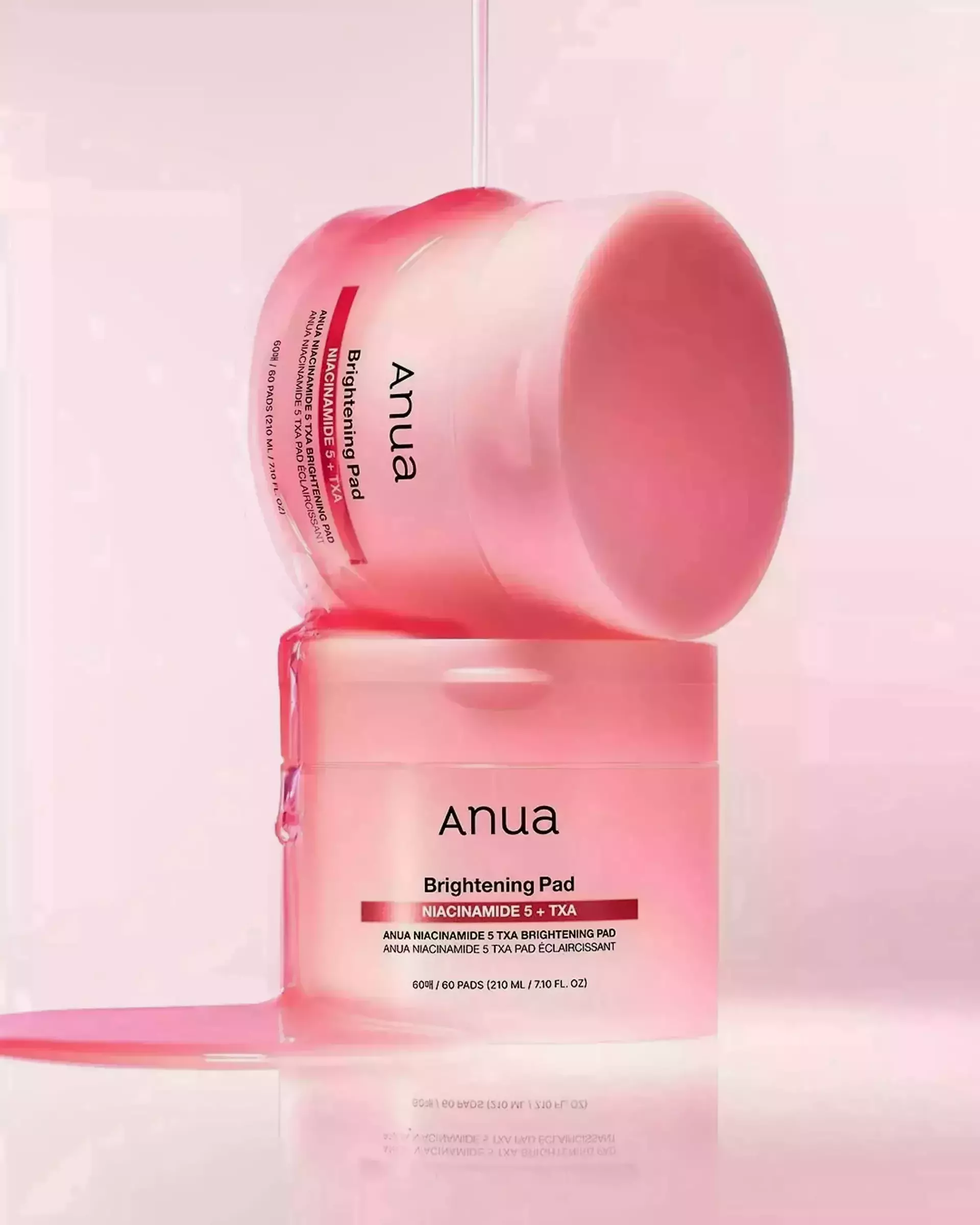Пади для рівного тону з ніацинамідом та TXA Anua Niacinamide 5 TXA Brightening Pad 60 шт.