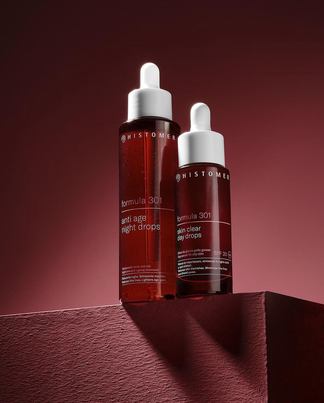 Лосьйон антивіковий нічний для обличчя - Histomer Formula 301 Anti Age Night Drops, 100 мл 