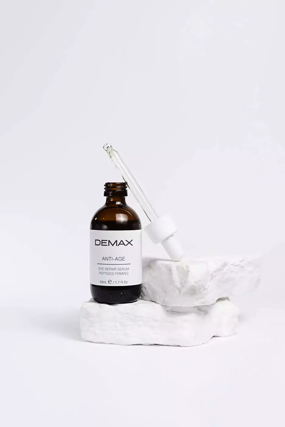 Сироватка з пептидами та кофеїном для зони навколо очей DEMAX Anti-Age Eye Repair Serum Peptides Firming, 50 ml