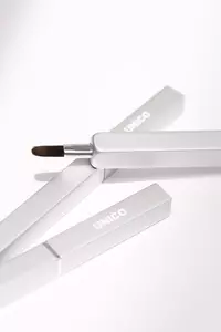 Пензлик-футляр для макіяжу очей та губ UNICO MAKEUP BRUSH lip&eye