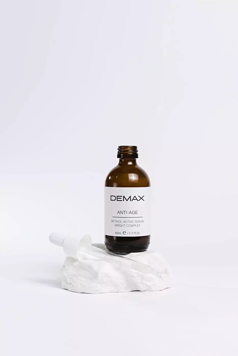 Активна антивікова сироватка з ретинолом для зони навколо очей DEMAX Retinol Active Serum, 50 ml