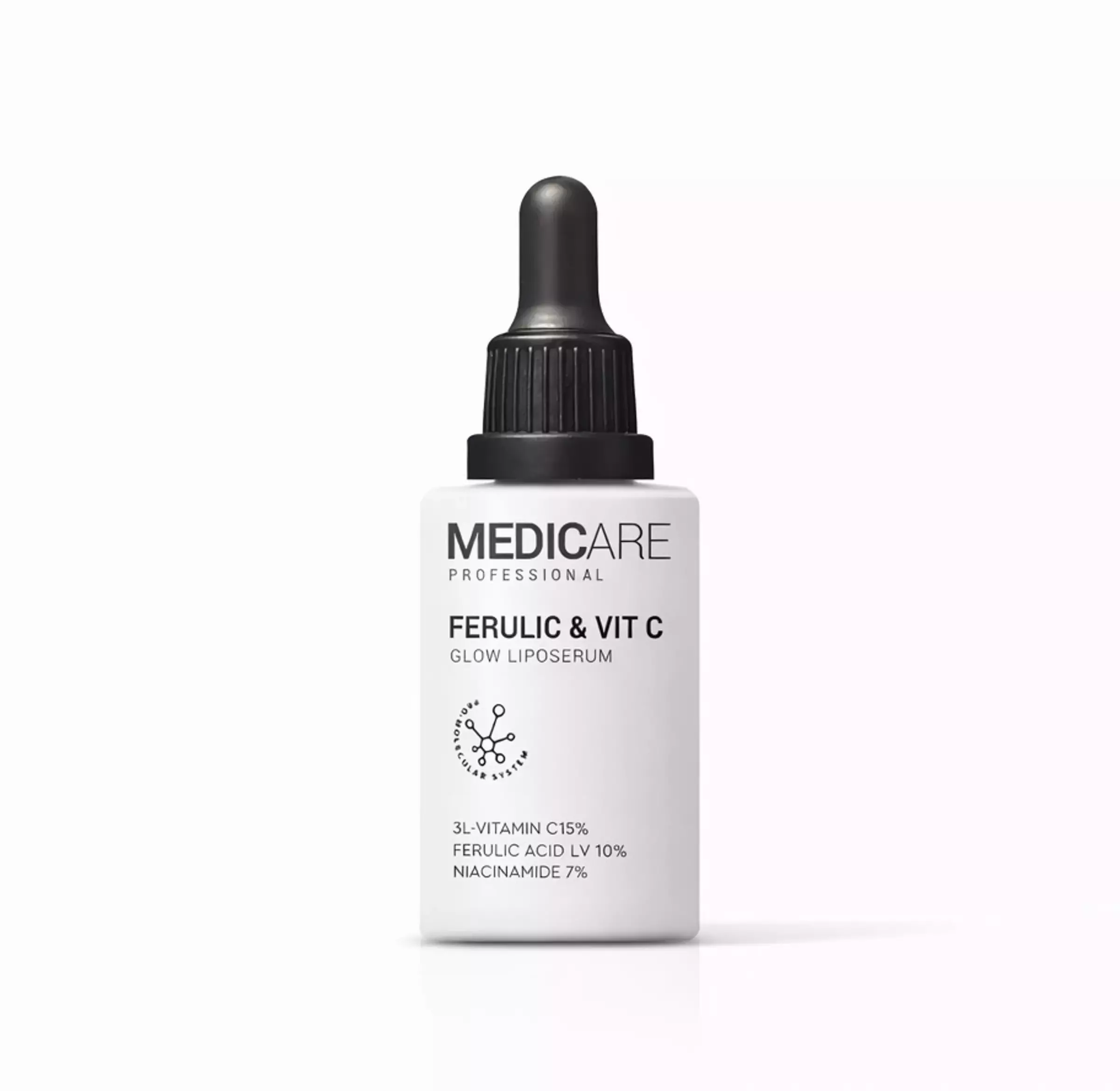 Антиоксидантна освітлювача протизапальна сироватка Medicare Ferulic & Vit C Glow Liposerum, 30 ml