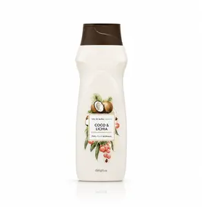 Гель для душу з кокосом та лічі для нормальної шкіри Deliplus Gel de Baño Coco & Lichia, 750 мл 