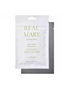 Очищаюча маска для шкіри голови з морською сіллю RATED GREEN Real Mary Cold Brewed Rosemary Purifyng Scalp Scaler, 50 мл