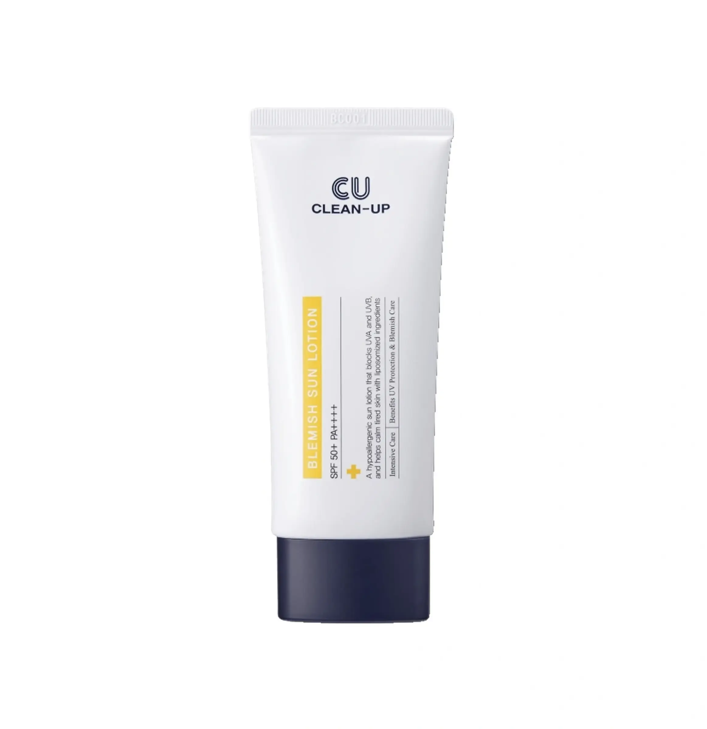 Cонцезахисний лосьйон Cuskin Clean-up Blemish Sun Lotion SPF 50+/PA++++, 60 ml 