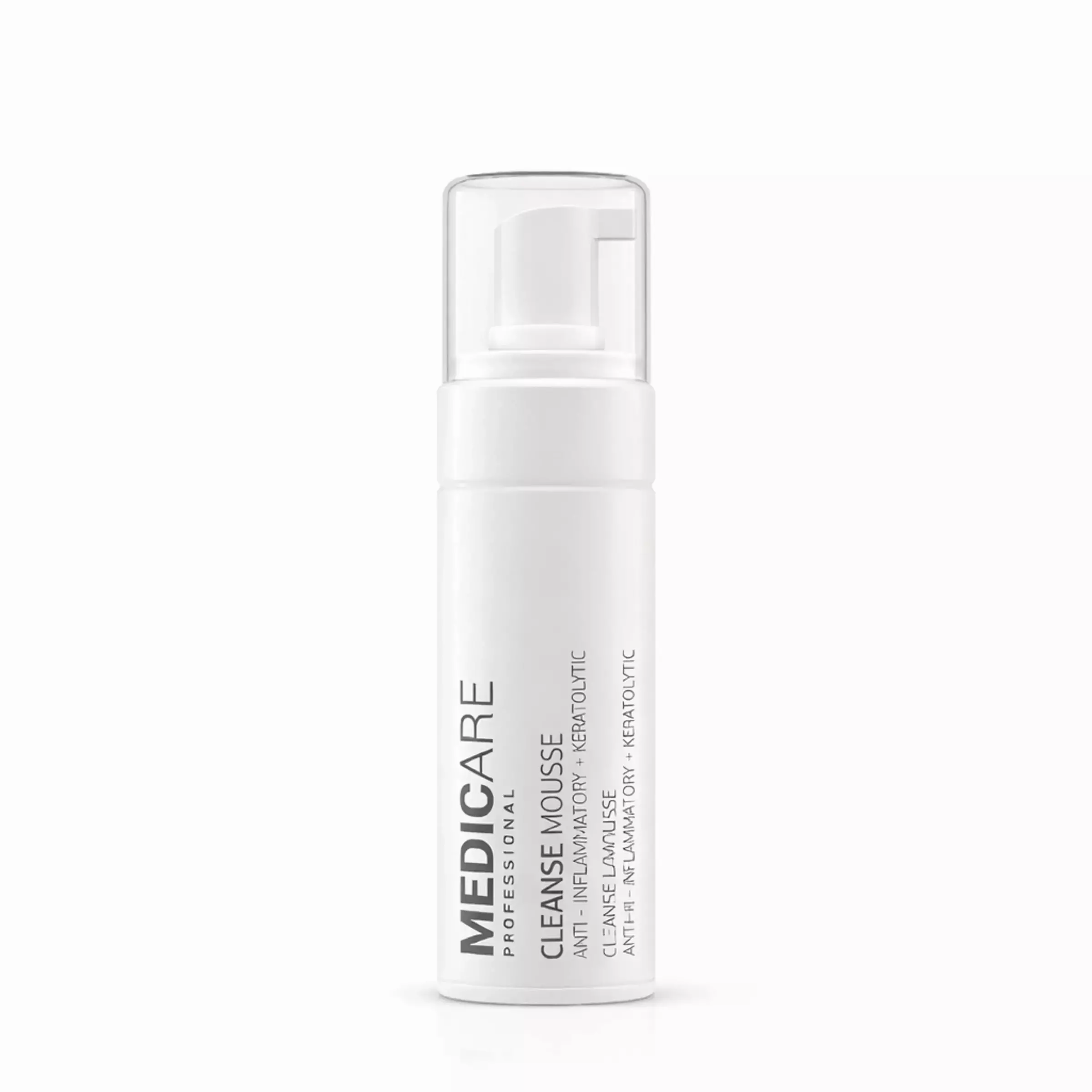 Очищувальна пінка для проблемної шкіри Medicare Cleanse Mousse Anti-Inflammatory + Keratolyc, 150 ml