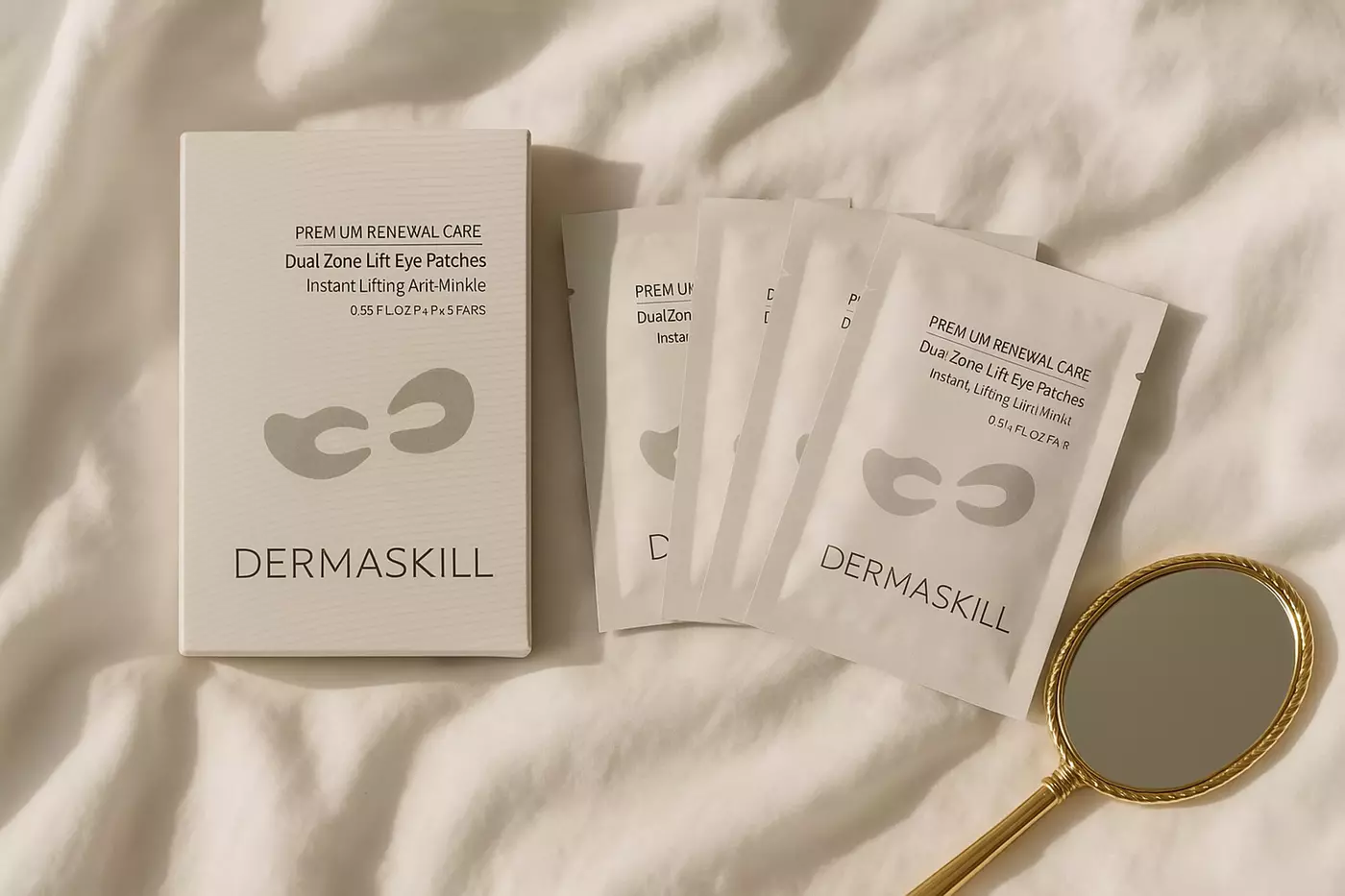 Двозональні ліфтинг-патчі з ботулоподібною дією DERMASKILL DualZone Lift Eye Patches, 1 пара
