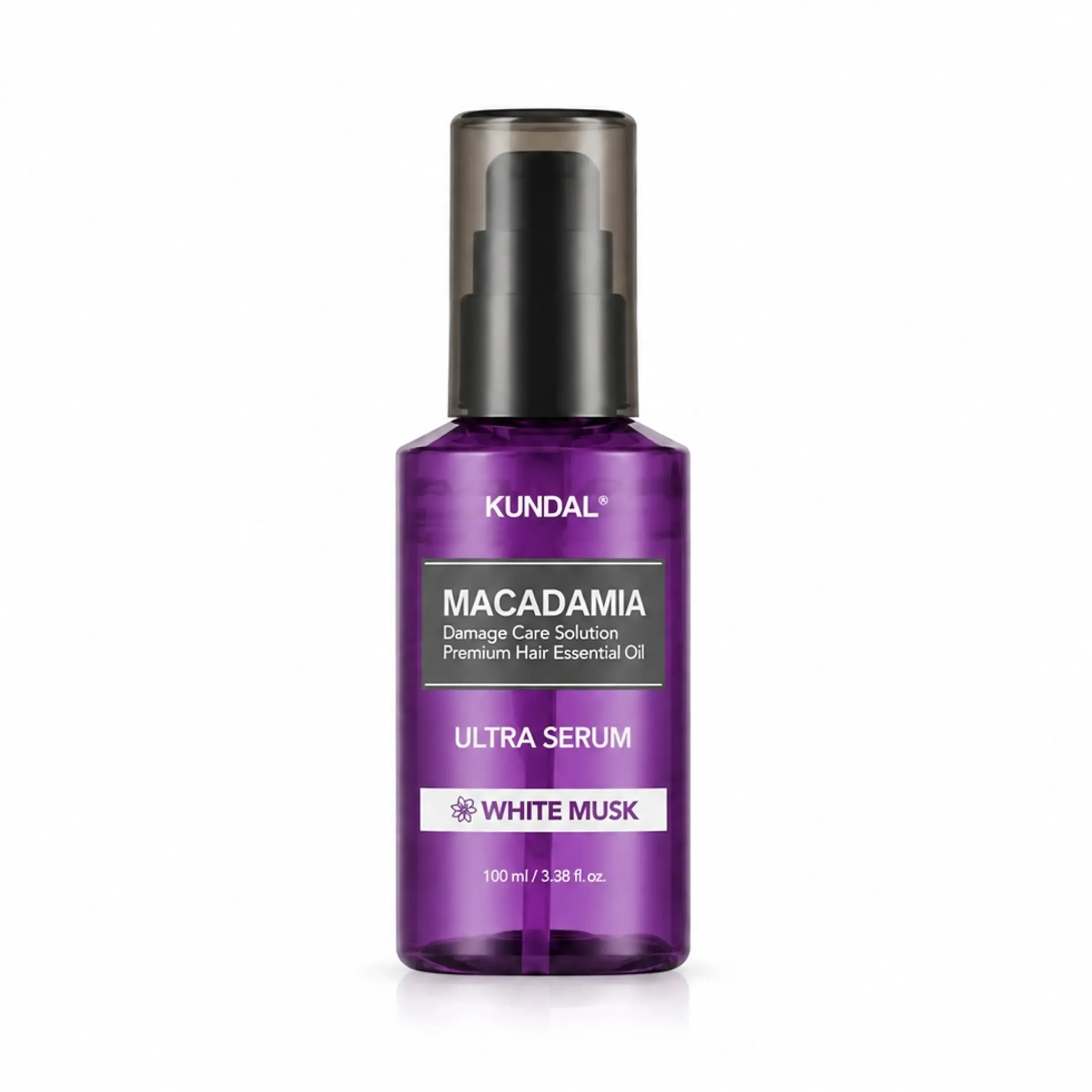 Зволожувальна сироватка для волосся KUNDAL Macadamia Ultra Hair Serum Amber Vanilla, 100 мл