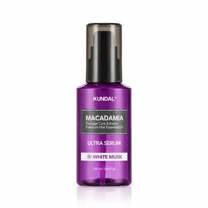 Зволожувальна сироватка для волосся KUNDAL Macadamia Ultra Hair Serum White Musk, 100 мл