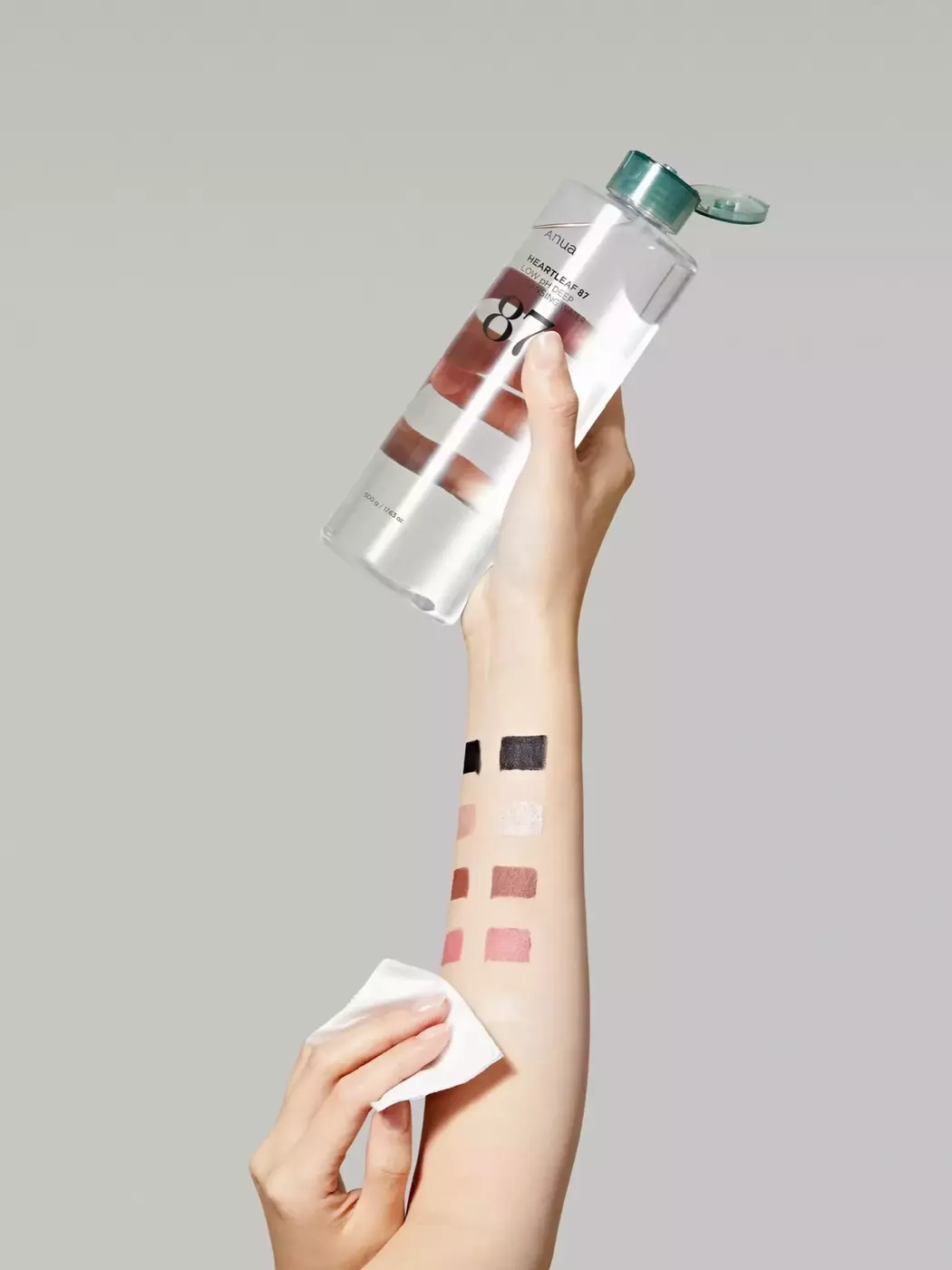 Глибокоочищувальна вода для обличчя Anua Heartleaf 87% Low PH Deep Cleansing Water, 500ml