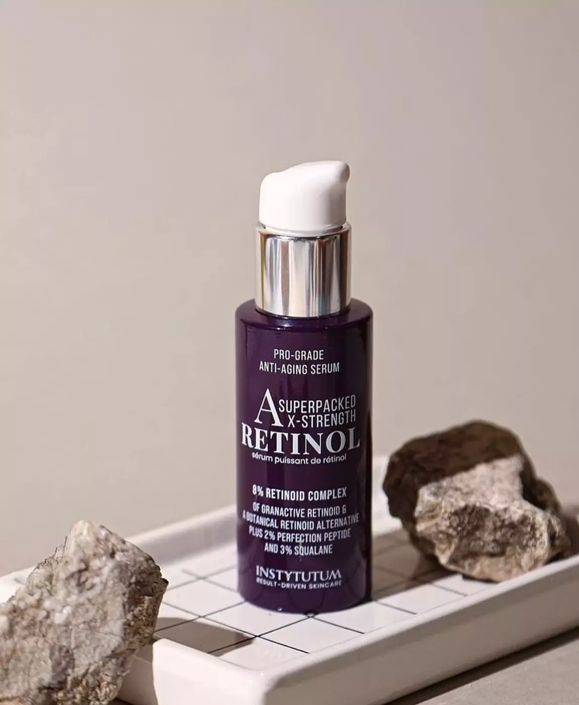 КОНЦЕНТРОВАНИЙ АНТИЕЙДЖ-СЕРУМ З РЕТИНОЇДОМ INSTYTUTUM PRO-GRADE ANTI-AGING X-STRENGTH RETINOL SERUM, 30 ML