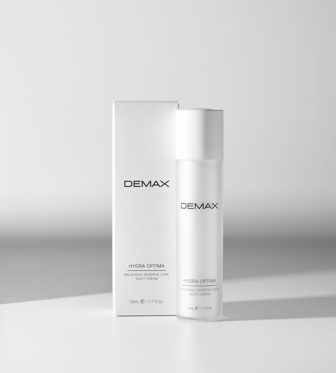 Професійний зволожуючий крем з ефектом антиейдж DEMAX HYDRA OPTIMA NIGHT BALANCING CREAM, 50 ml