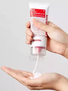 Гідрофільний бальзам для обличчя із пробіотиками та колагеном MEDIPEEL Red Lacto Collagen Cleansing Balm To Oil, 100 ml