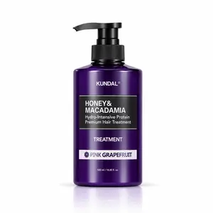 Кондиціонер для волосся з медом та макадамією KUNDAL Honey & Macadamia Treatment Pink Grapefruit, 500 мл