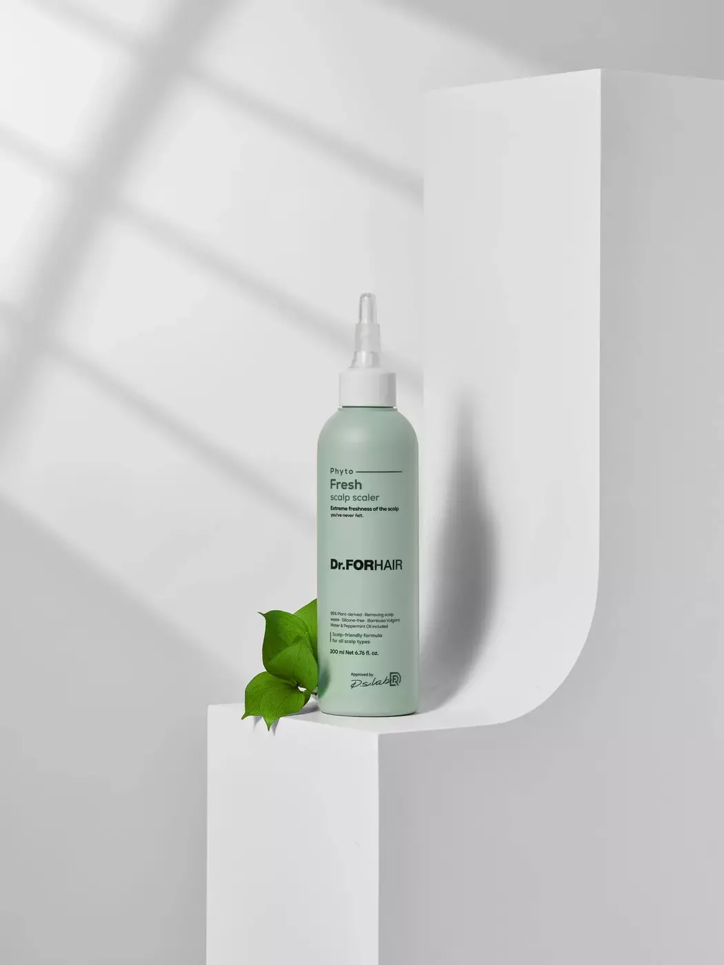 Освіжаюча маска-пілінг для очищення шкіри голови Dr. FORHAIR Phyto Fresh Scalp Scaler, 200 мл 