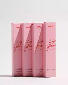 Блиск для губ з ментолом UNICO LIP GLOSS with menthol JAM, 12 ml 