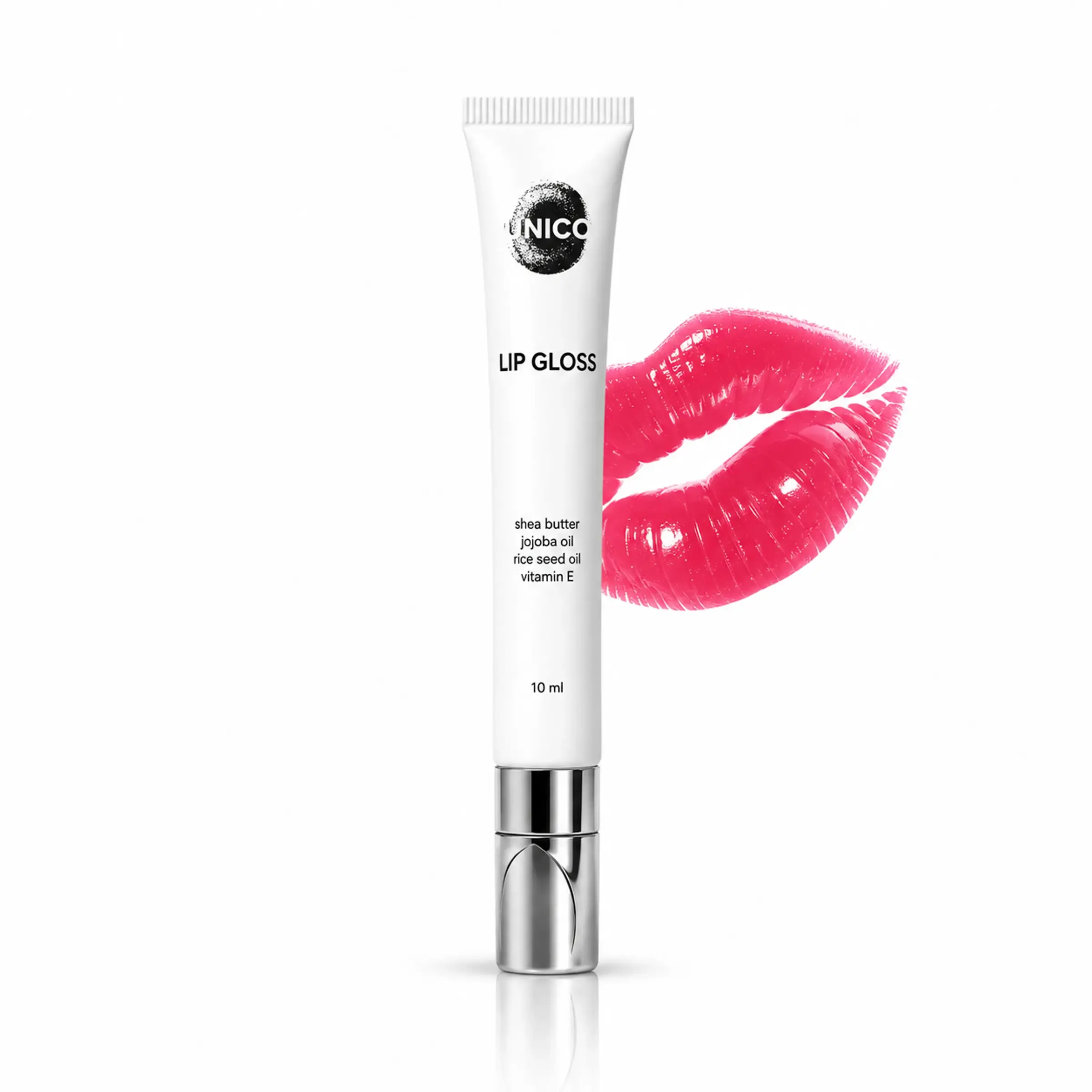 Блиск для губ з ментолом UNICO LIP GLOSS with menthol FLIRT, 12 ml