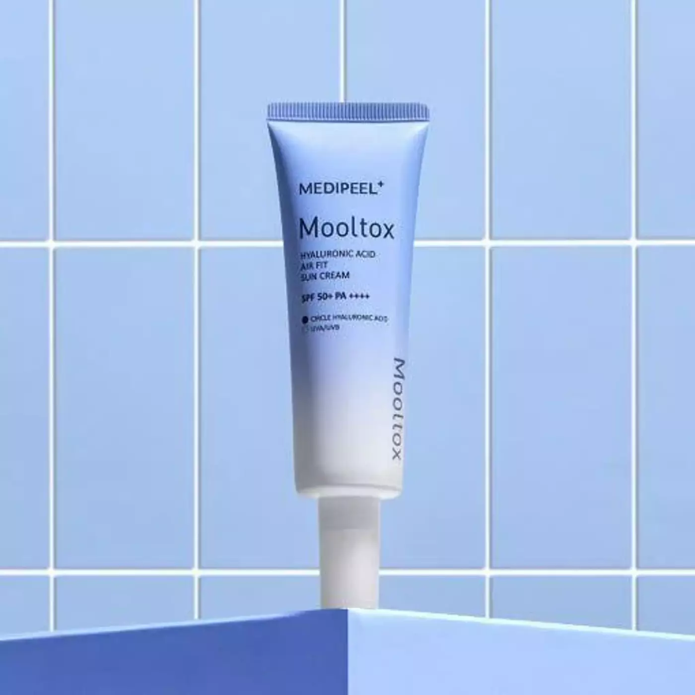 Сонцезахисний крем для обличчя Medi-Peel Mooltox Hyaluronic Acid Air Fit Sun Cream SPF 50+/PA++++, 50 ml