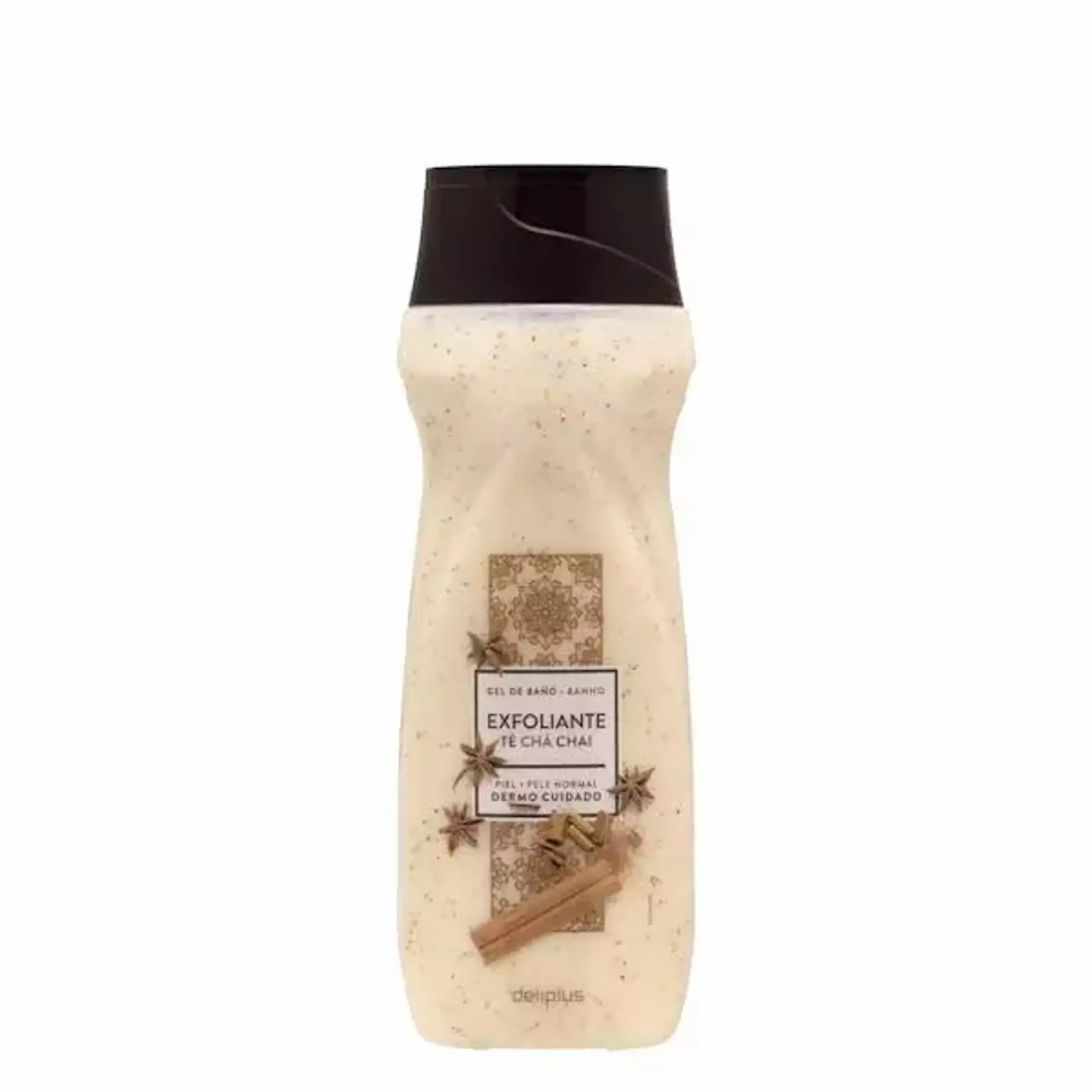 Гель-ексфоліант для душу DELIPLUS Exfoliante Te Cha Chai, 500 ml