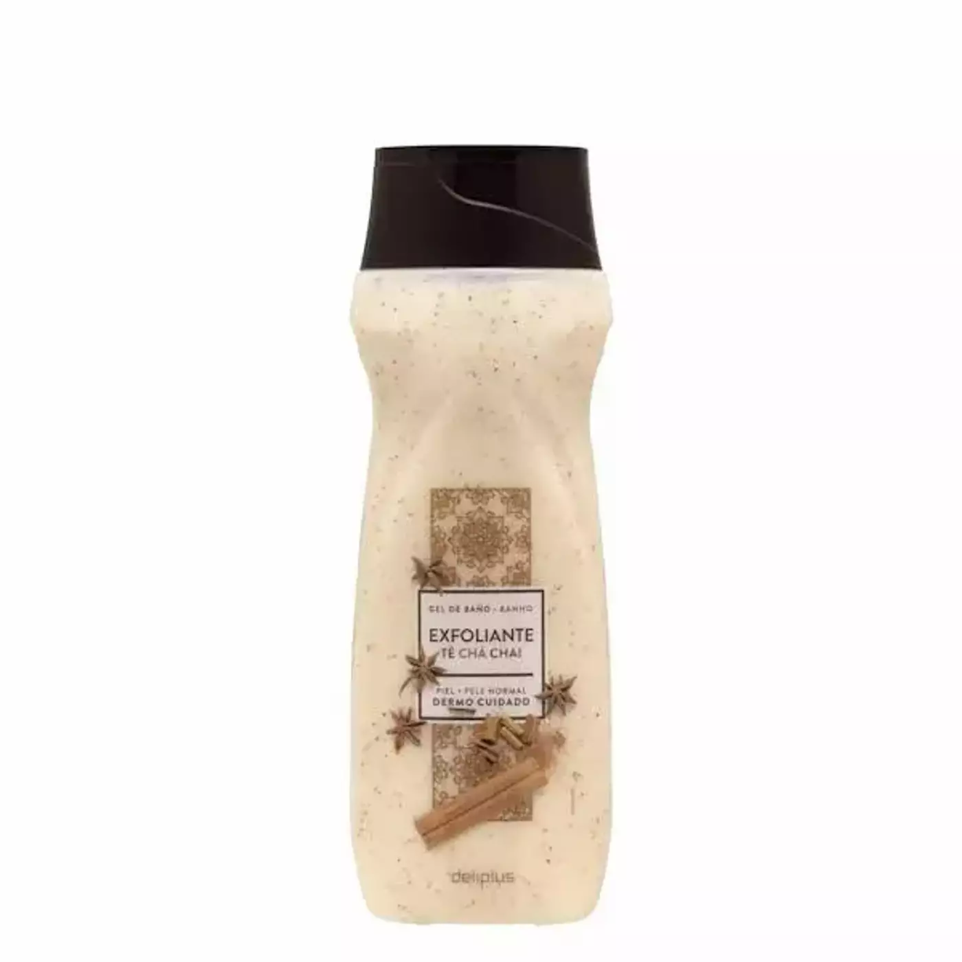 Гель-ексфоліант для душу DELIPLUS Exfoliante Te Cha Chai, 500 ml