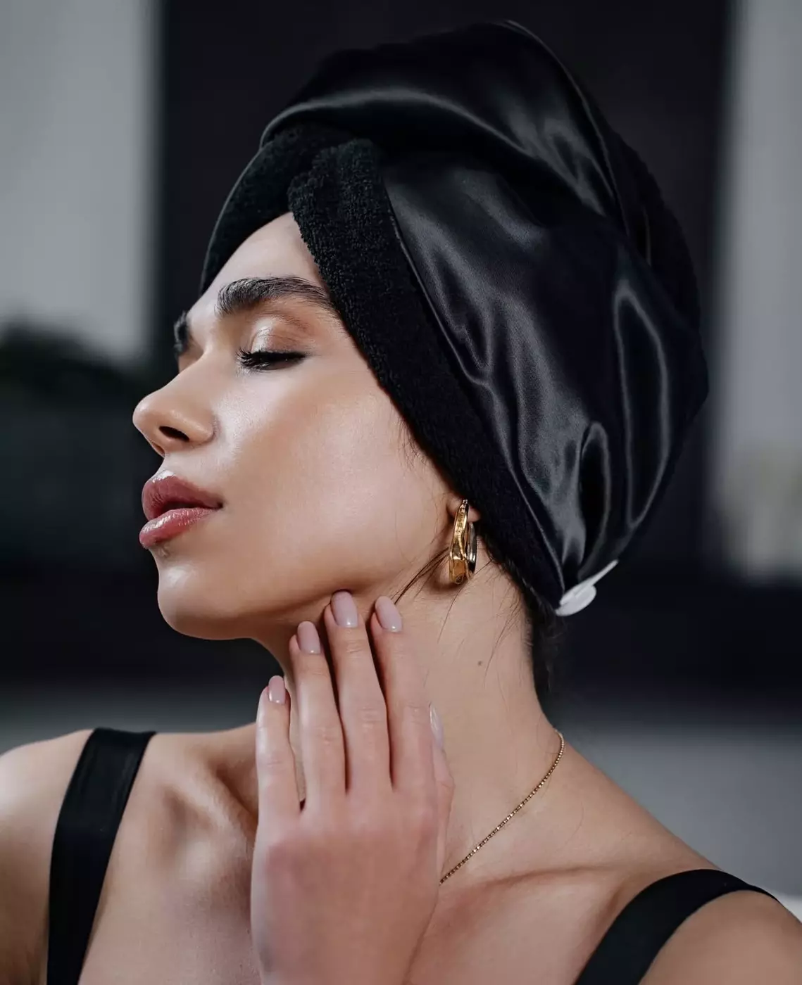 Шовковий тюрбан для волосся Deeply 