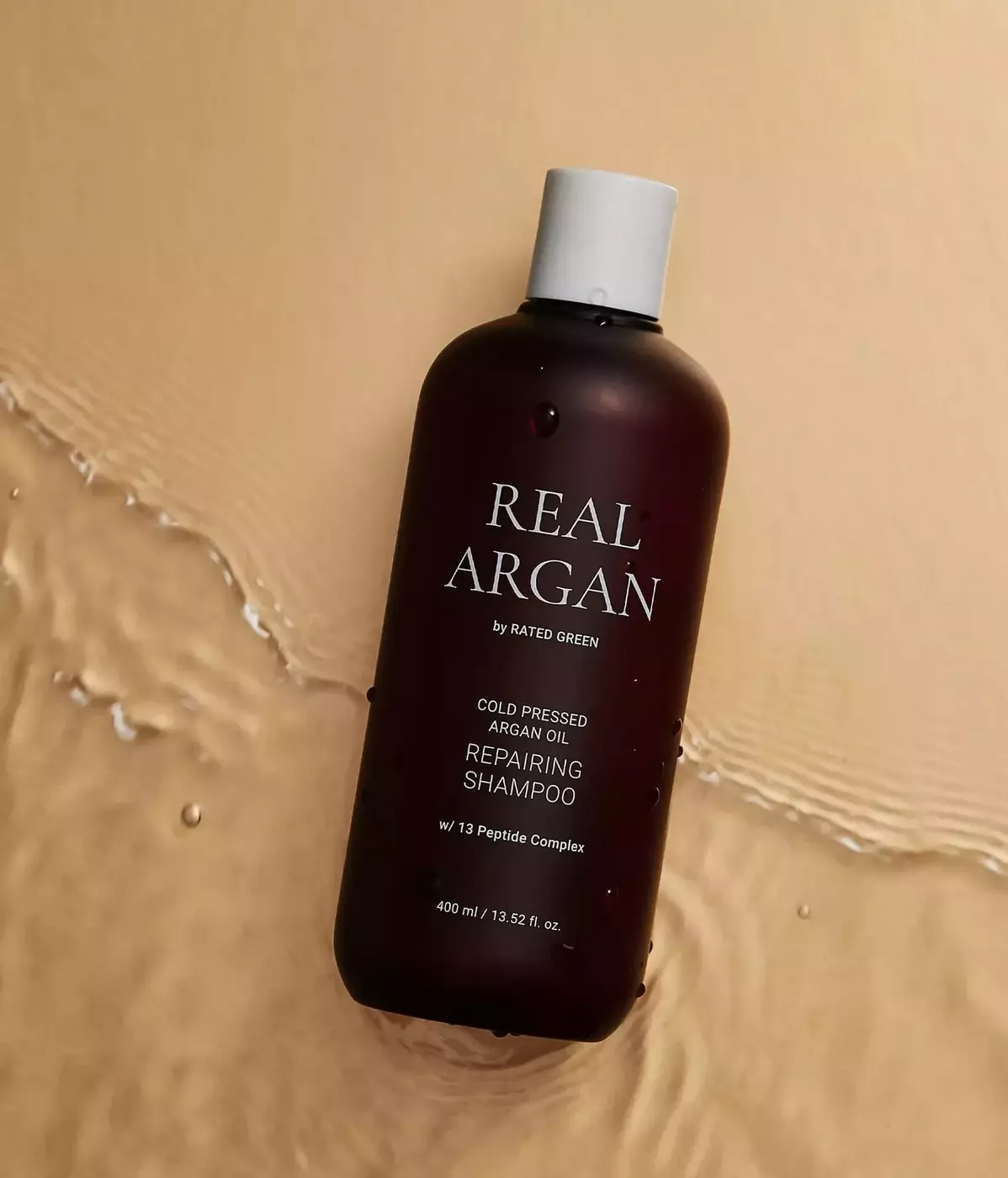 Відновлюючий шампунь з аргановою олією Rated Green REAL ARGAN Repairing Shampoo, 400 мл 