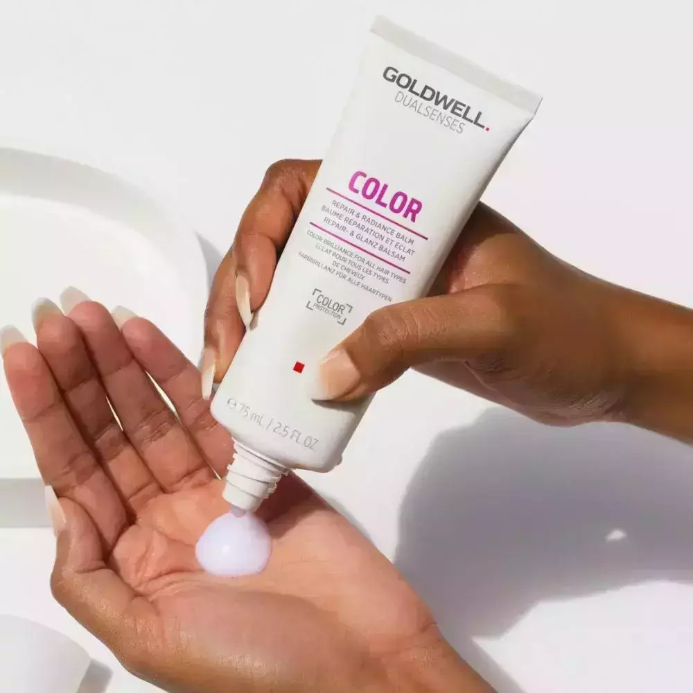 Відновлювальний незмивний бальзам для волосся GOLDWELL Dualsenses Color Repair & Radiance Balm, 75 ml