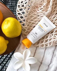 Зволожуючий сонцезахисний крем без білих слідів ANUA Zero-cast Moisturizing Finish Sunscreen, 50 ml 