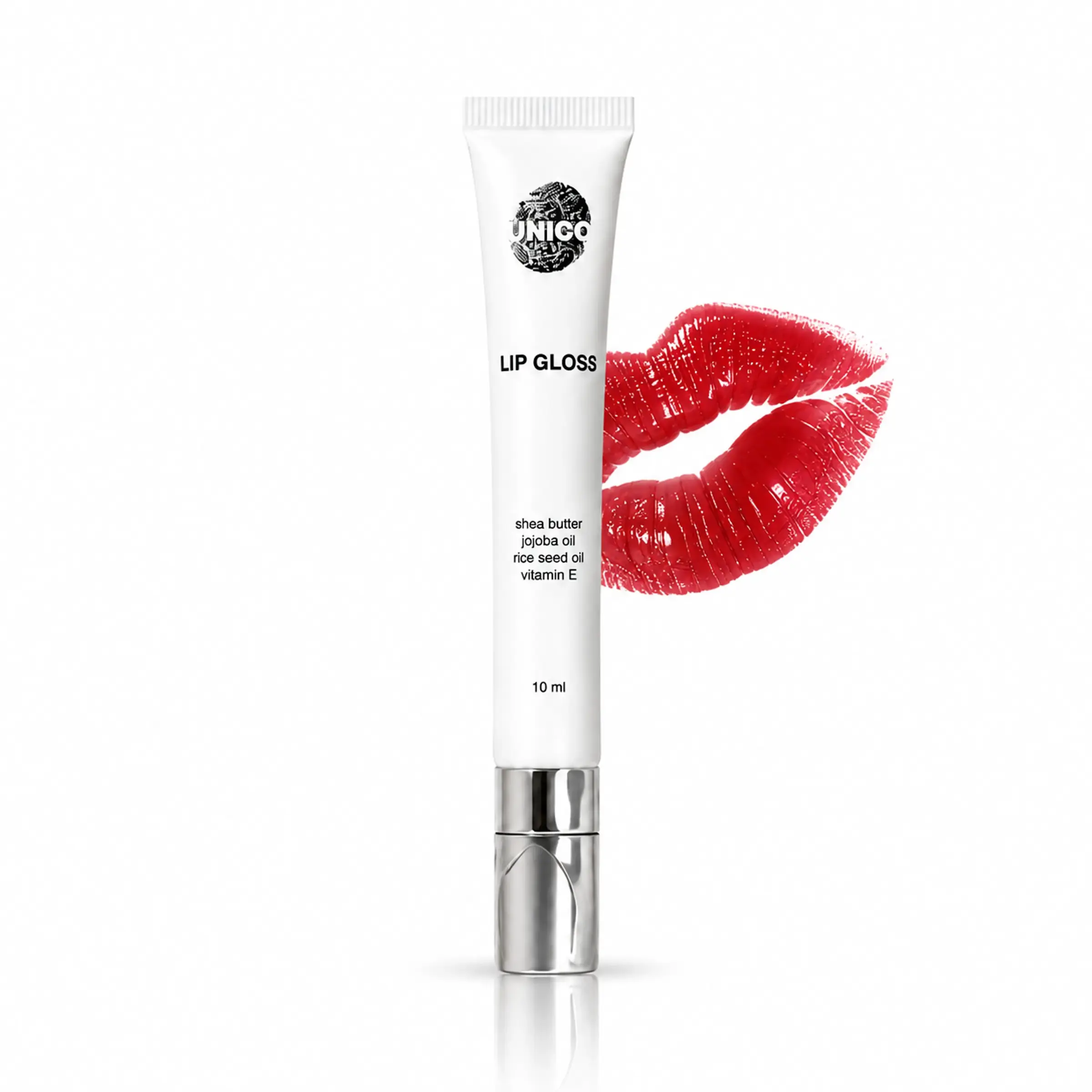 Блиск для губ з ментолом UNICO LIP GLOSS with menthol AMOUR, 12 ml